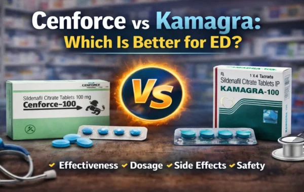 Cenforce vs Kamagra Which Is Better for ED