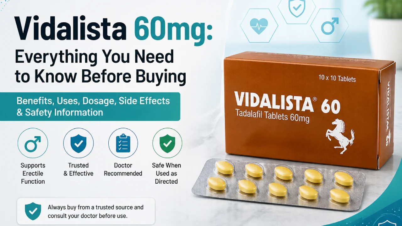 Vidalista 60mg: Everything You Need to Know Before Buying