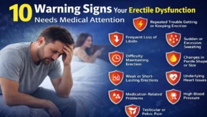 Warning Signs Your Erectile Dysfunction Needs Medical Attention
