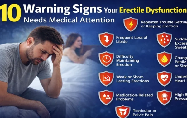 Warning Signs Your Erectile Dysfunction Needs Medical Attention