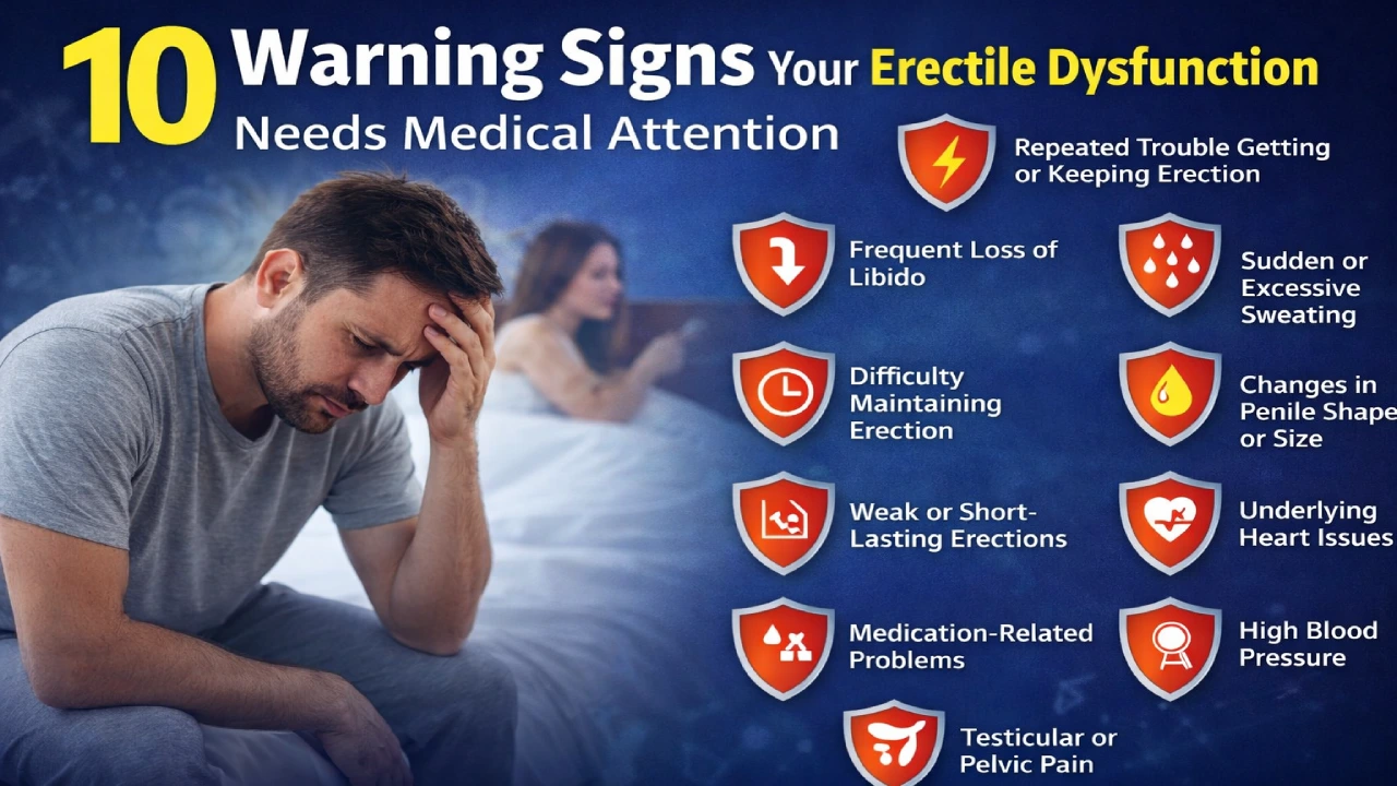 Warning Signs Your Erectile Dysfunction Needs Medical Attention