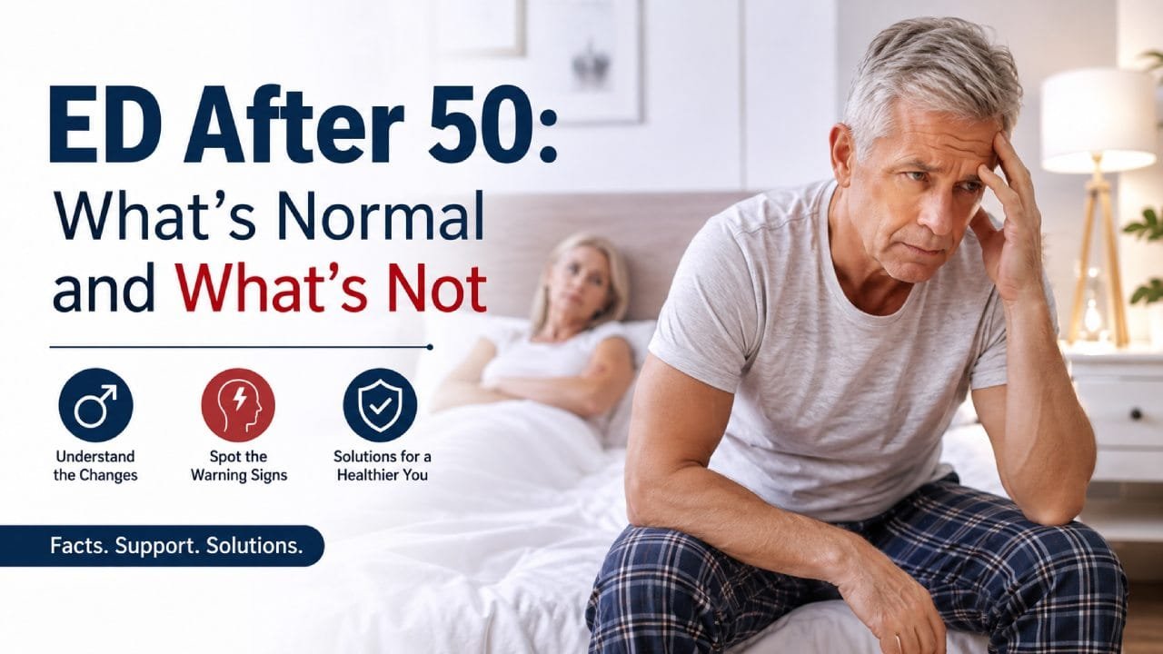 ED After 50: What's Normal and What's Not