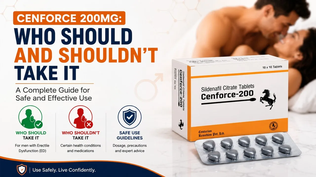 Cenforce 200mg: Who Should and Shouldn't Take It